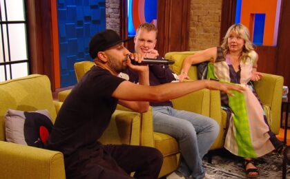 Danny Ladwa beatboxing on ITV's The Chris McClausland Show